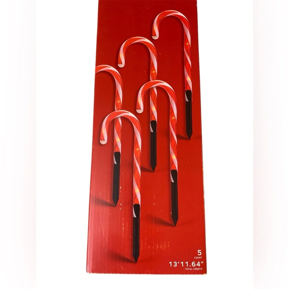 Pathway Candy Cane Lights, Time & Place